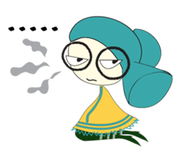 Happy Sunny Girl sticker #14486332