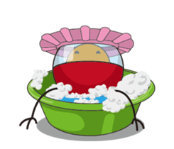 outer space bad guy sticker #14486887