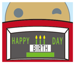 outer space bad guy sticker #14486903