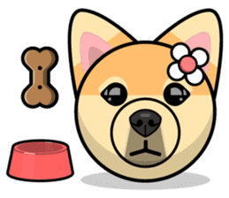 Puppy Love Stickers - Pom Emoji Meme sticker #14487197