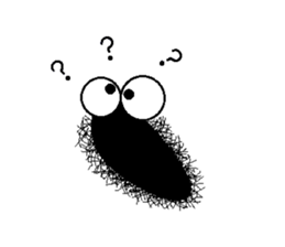 Life of the Mr hairy caterpillar sticker #14487330