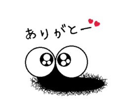 Life of the Mr hairy caterpillar sticker #14487337