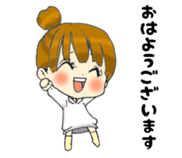 Sometimes, Kansai accent gals sticker #14487422