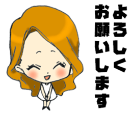 Sometimes, Kansai accent gals sticker #14487425