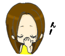 Sometimes, Kansai accent gals sticker #14487438