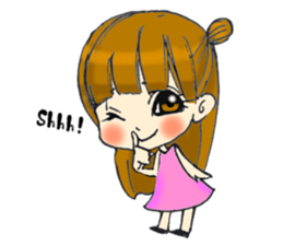 Sometimes, Kansai accent gals sticker #14487445