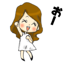 Sometimes, Kansai accent gals sticker #14487447