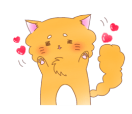 Felis cat and Munchy cat sticker #14487901