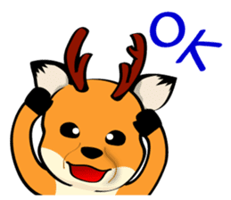 Talking Deer 4 sticker #14489830