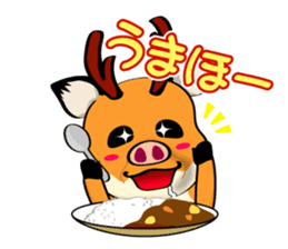 Talking Deer 4 sticker #14489839