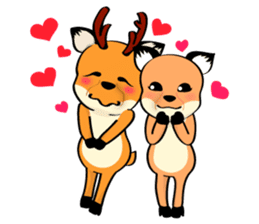 Talking Deer 4 sticker #14489843