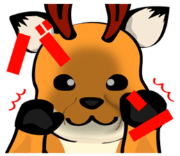 Talking Deer 4 sticker #14489845