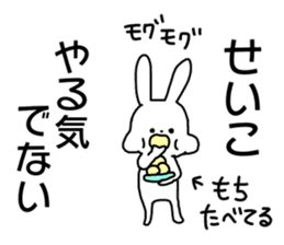 Name sticker Seiko can be used sticker #14490337