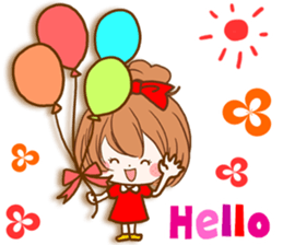 The girlfriend who is loved sticker #14490656