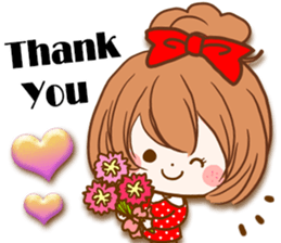 The girlfriend who is loved sticker #14490658