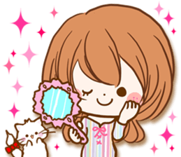 The girlfriend who is loved sticker #14490667