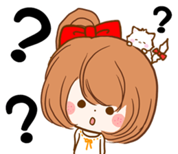 The girlfriend who is loved sticker #14490681