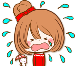 The girlfriend who is loved sticker #14490682