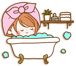 The girlfriend who is loved sticker #14490684