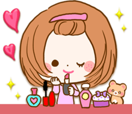 The girlfriend who is loved sticker #14490685