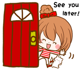 The girlfriend who is loved sticker #14490686