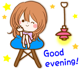 The girlfriend who is loved sticker #14490689