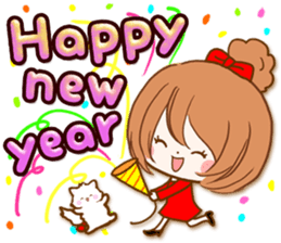 The girlfriend who is loved sticker #14490692