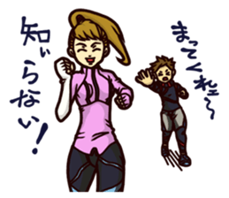 The occurrence during running 5 sticker #14490696