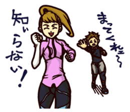 The occurrence during running 5 sticker #14490696