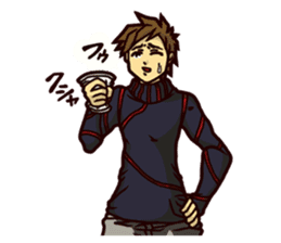 The occurrence during running 5 sticker #14490697
