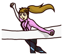 The occurrence during running 5 sticker #14490707