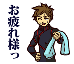 The occurrence during running 5 sticker #14490708