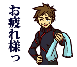 The occurrence during running 5 sticker #14490708