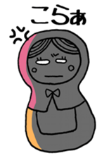 Couple Matryoshka sticker #14490736