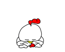 spring chicken sticker #14491302