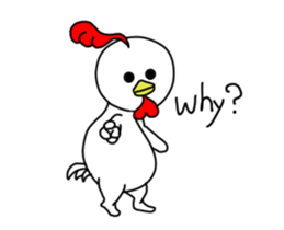 spring chicken sticker #14491305