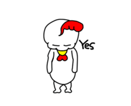 spring chicken sticker #14491311