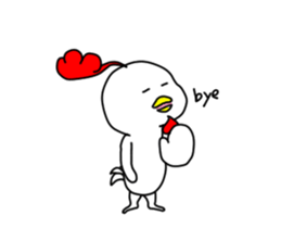 spring chicken sticker #14491313