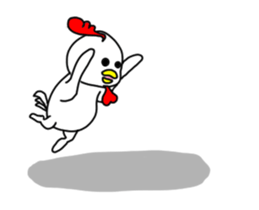 spring chicken sticker #14491323