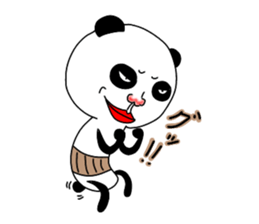 Father panda sticker #14491333