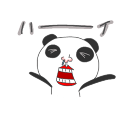 Father panda sticker #14491334