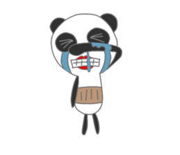 Father panda sticker #14491345