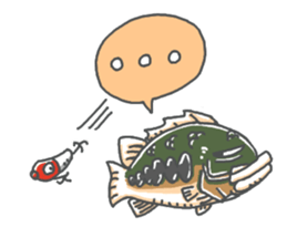 black bass backlash sticker #14491600