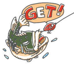 black bass backlash sticker #14491618