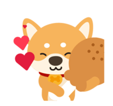 Shiba-Dog Moving~(Japanese Ver) sticker #14491955