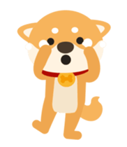 Shiba-Dog Moving~(Japanese Ver) sticker #14491958