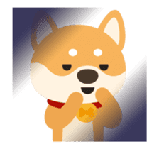 Shiba-Dog Moving~(Japanese Ver) sticker #14491963