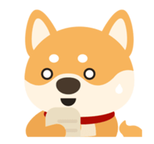 Shiba-Dog Moving~(Japanese Ver) sticker #14491965