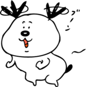 dog "ochappii" sticker #14492294