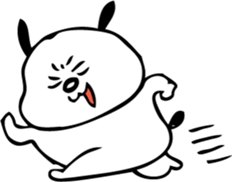 dog "ochappii" sticker #14492296